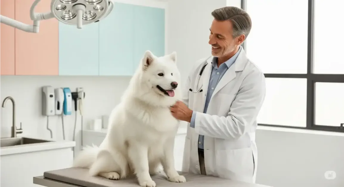 Vet visit setup for new pet owner guide.