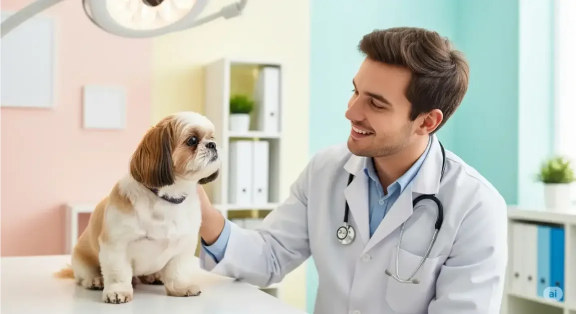 Vet visit setup for new pet owner guide.