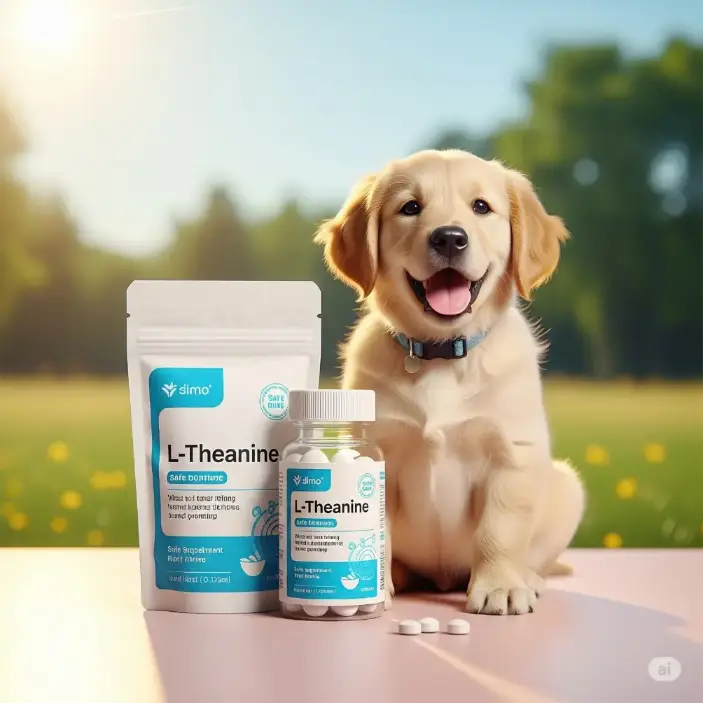 L-Theanine for Stress Relief and a puppy