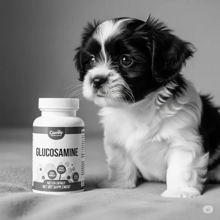 Glucosamine for Joint Support and a pup