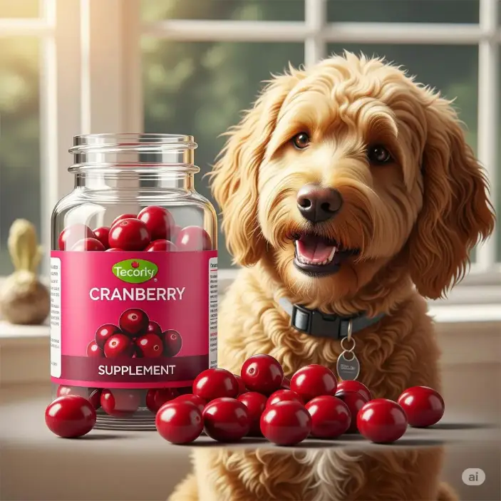 Cranberry for Urinary Health and a dog