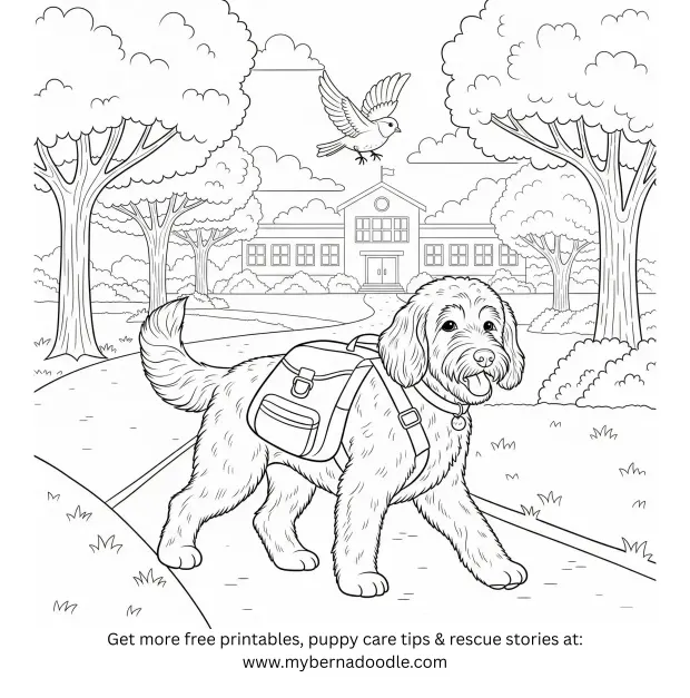 Goldendoodle Drawings10