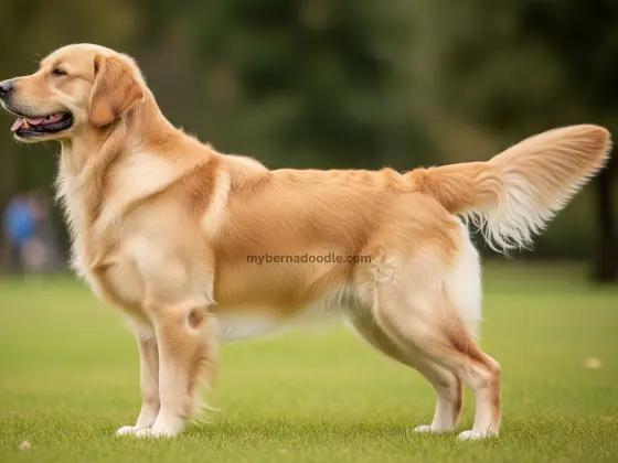 A healthy Golden Retriever