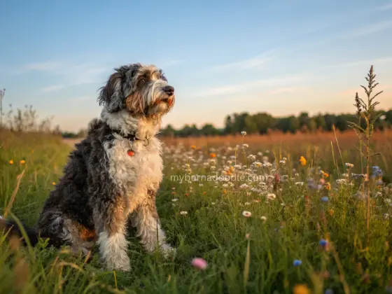 Merle Bernedoodle Coat: Why It Stands Out