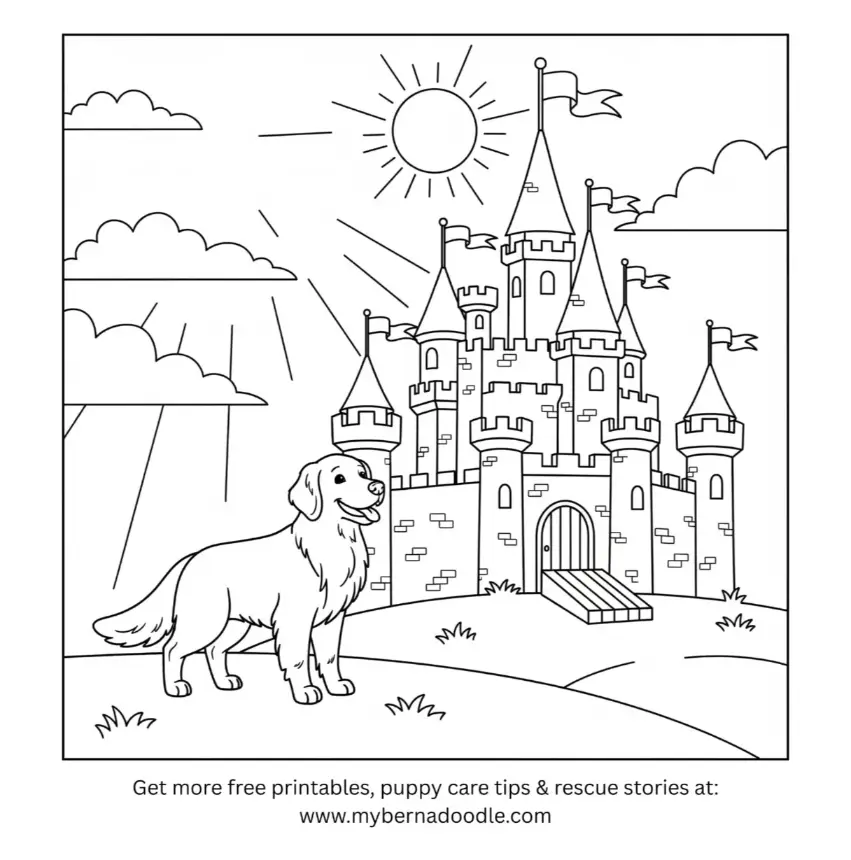 Golden Retriever Drawing26