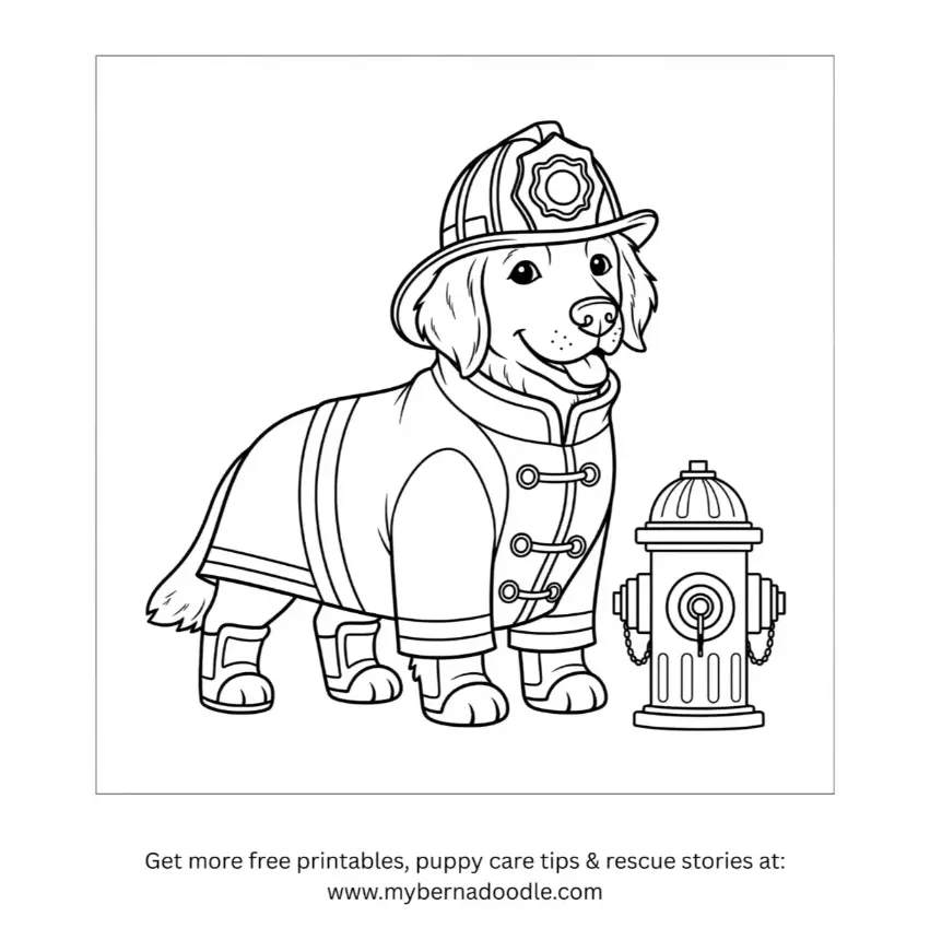 Golden Retriever Drawing27