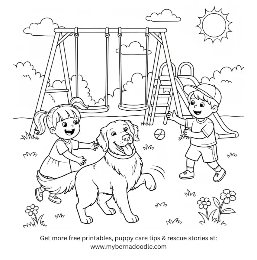 Golden Retriever Drawing7