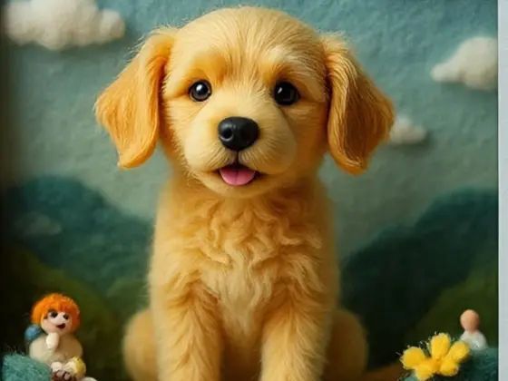 Golden-Retriever-Puppy-Aesthetic-Photos 27