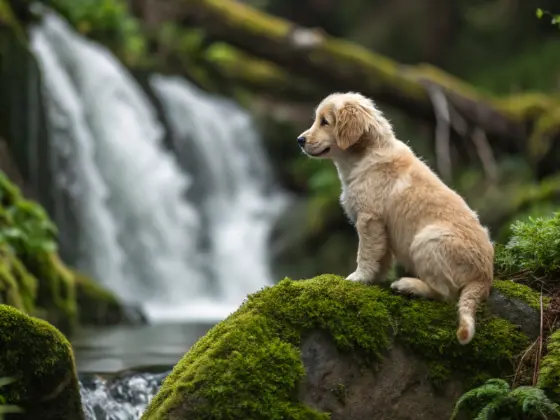 Golden-Retriever-Puppy-Aesthetic-Photos 29