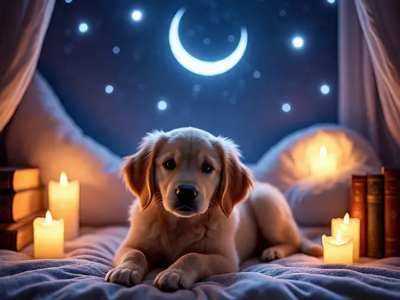 Golden Retriever Puppy Aesthetic Photos 14