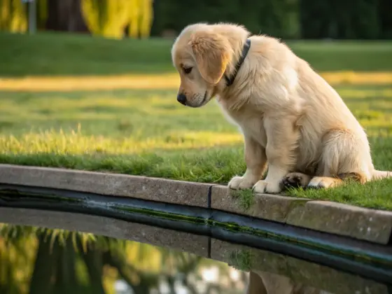 Golden-Retriever-Puppy-Aesthetic-Photos 2
