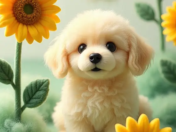 Golden Retriever Puppy Aesthetic Photos 9