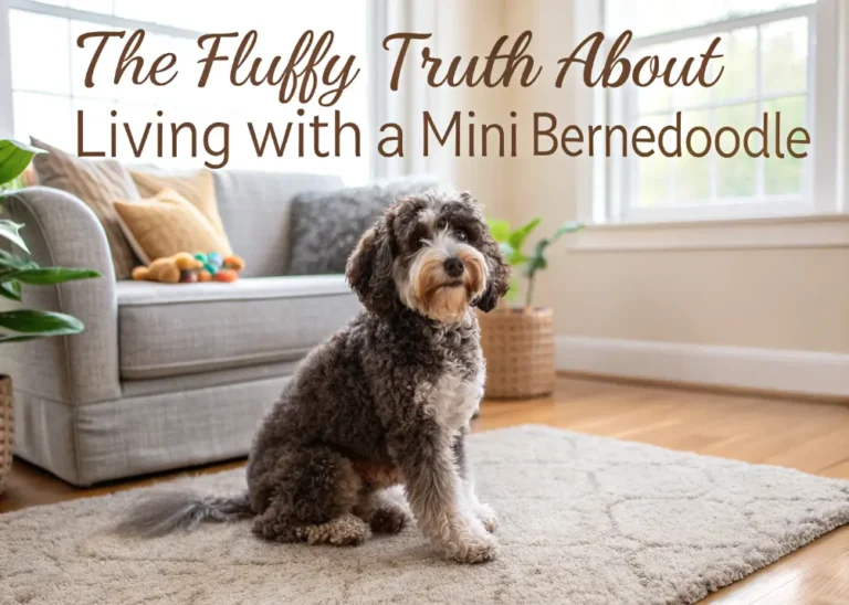 Feature image: 5 things about adult mini bernedoodle