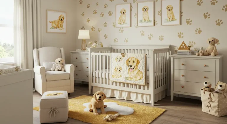 golden retriever nursery ideas